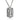 TK556 - High polished (no plating) Stainless Steel Necklace with No