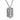 TK556 - High polished (no plating) Stainless Steel Necklace with No